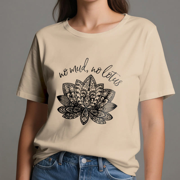 T-shirt de yoga pour femme Olivenorma Méditation Spirituelle - image 1