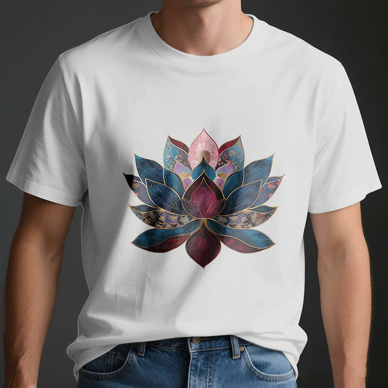 Olivenorma Fleur de Lotus Bouddhisme Zen T-Shirt - image 3