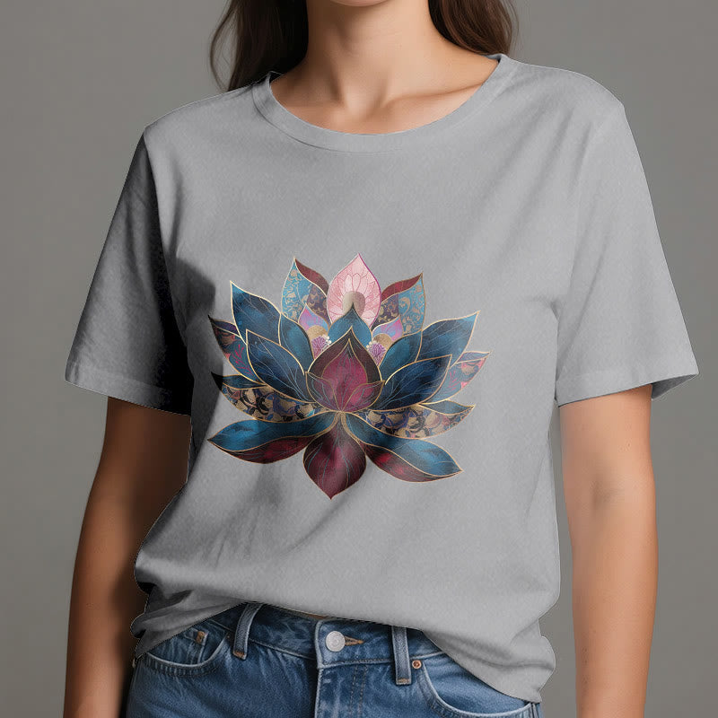 Olivenorma Fleur de Lotus Bouddhisme Zen T-Shirt - image 7