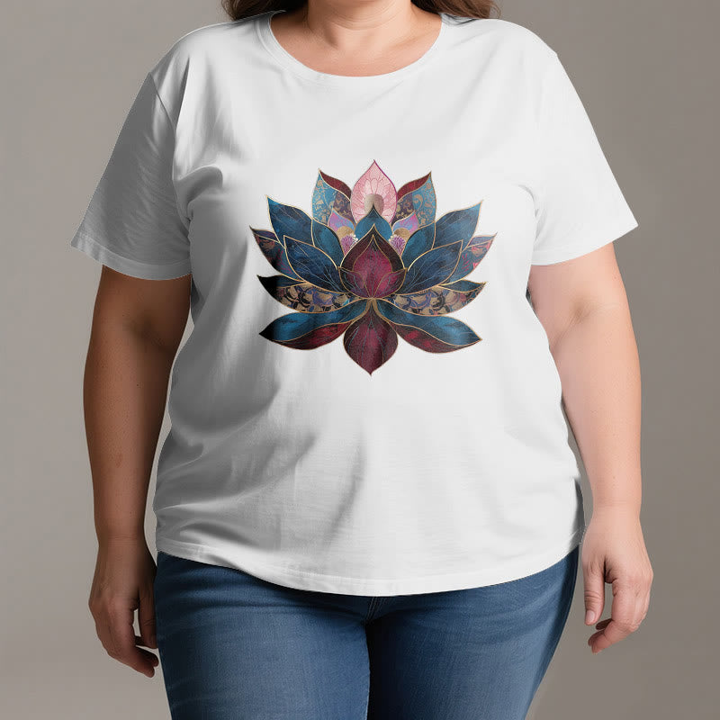 Olivenorma Fleur de Lotus Bouddhisme Zen T-Shirt - image 2