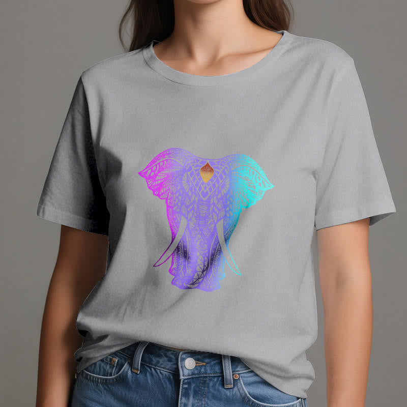 T-shirt de yoga Olivenorma Mandala Elephant - image 7