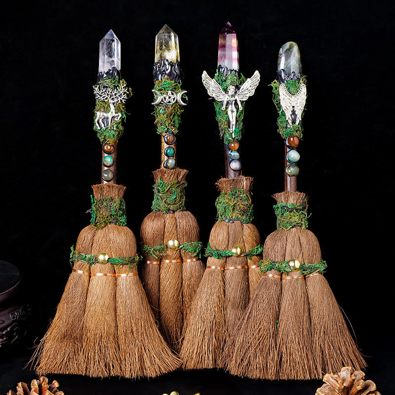 Balai de palmier décoratif en cristal magique Olivenorma - image 12
