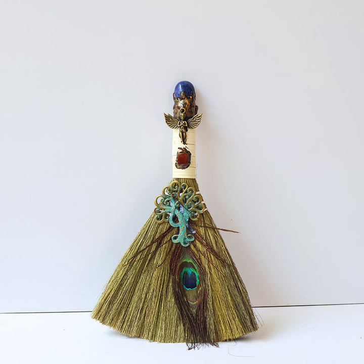 Balai magique d'ange arbre de vie Olivenorma , décoration en pierres précieuses - Sodalite - image 17