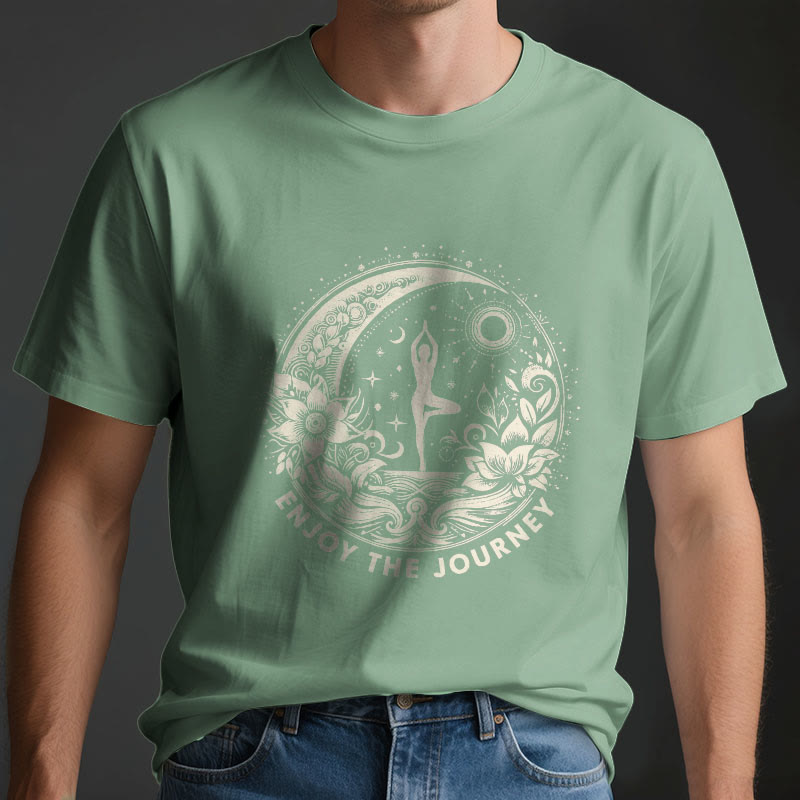T-shirt de yoga spirituel Olivenorma « PROFITEZ DU VOYAGE » - image 4