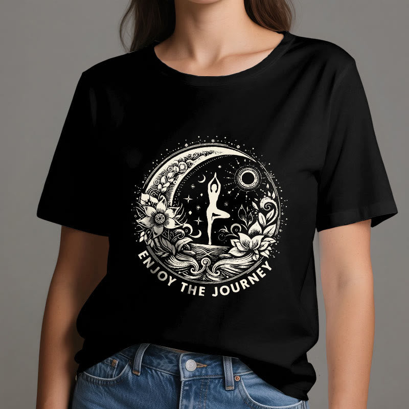 T-shirt de yoga spirituel Olivenorma « PROFITEZ DU VOYAGE » - image 8