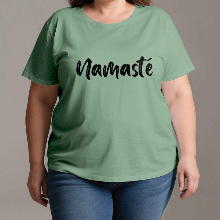 Olivenorma Namaste Yoga T-shirt unisexe Pilates - image 2