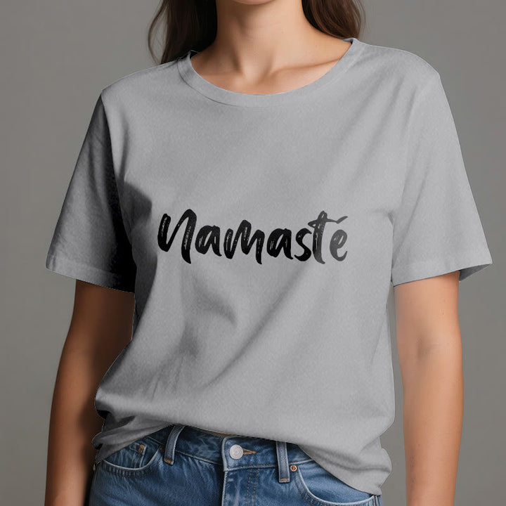 Olivenorma Namaste Yoga T-shirt unisexe Pilates - image 9