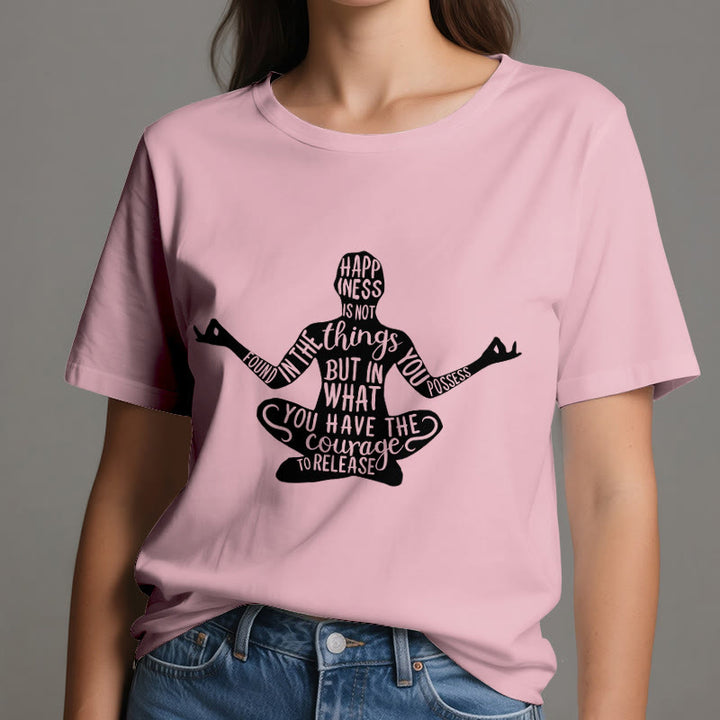 T-shirt de méditation Olivenorma en coton, t-shirt de yoga spirituel - image 14
