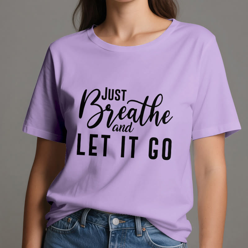 T-shirt spirituel Olivenorma « RESPIREZ ET LAISSER ALLER » - image 17