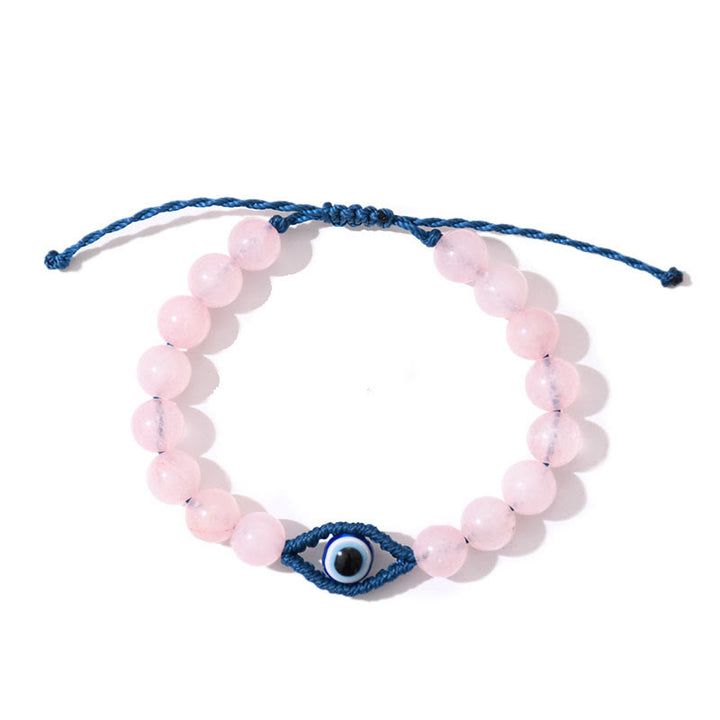Bracelet tressé en cristal Olivenorma contre le mauvais œil, porte-bonheur et protection - image 13