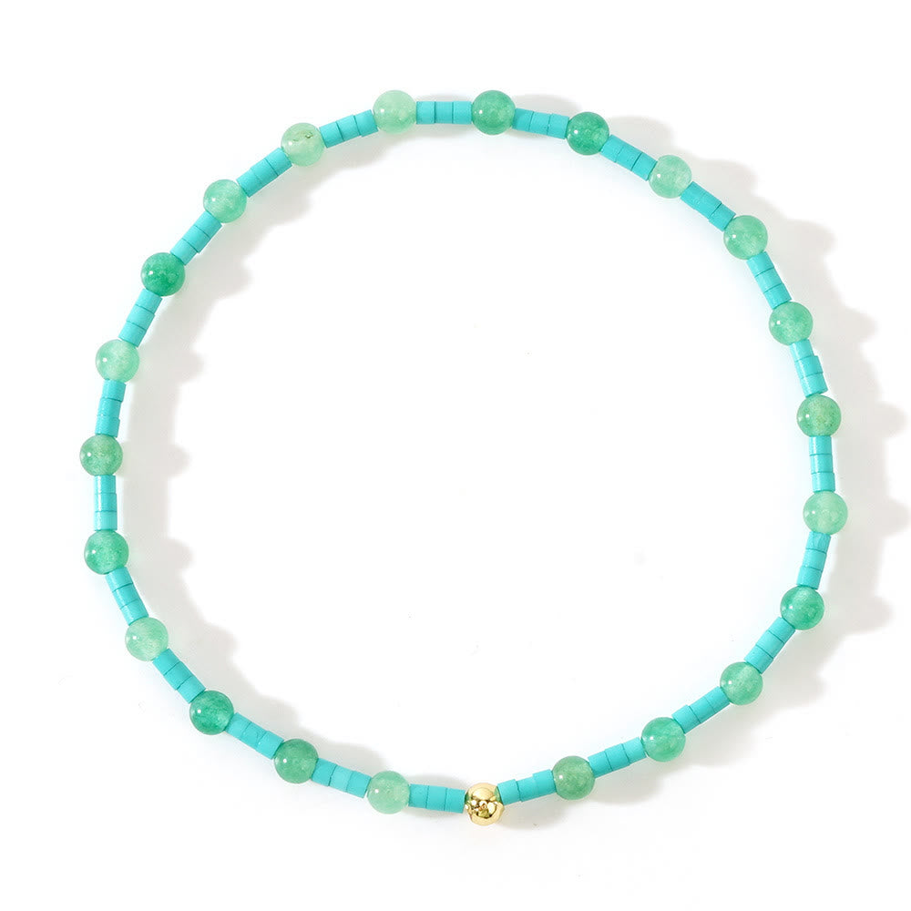 Bracelet élastique extensible Olivenorma Mini Beads Gemstone - image 3