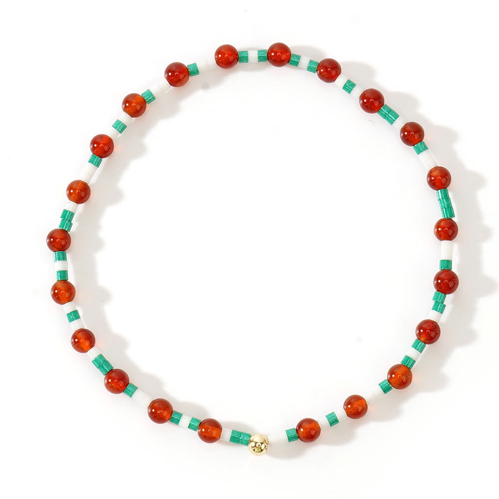 Bracelet élastique extensible Olivenorma Mini Beads Gemstone - image 10