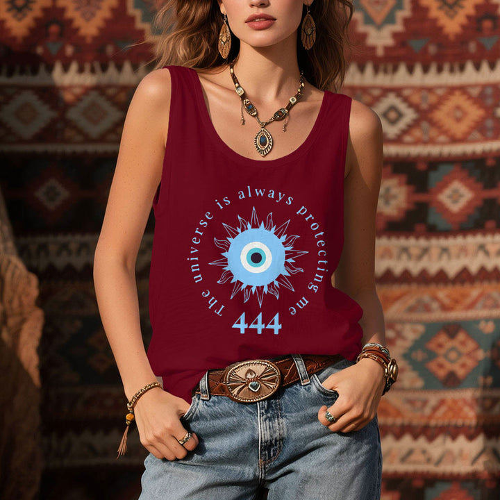 T-shirt spirituel Olivenorma « 444 » contre le mauvais œil et la protection contre le mal - image 10