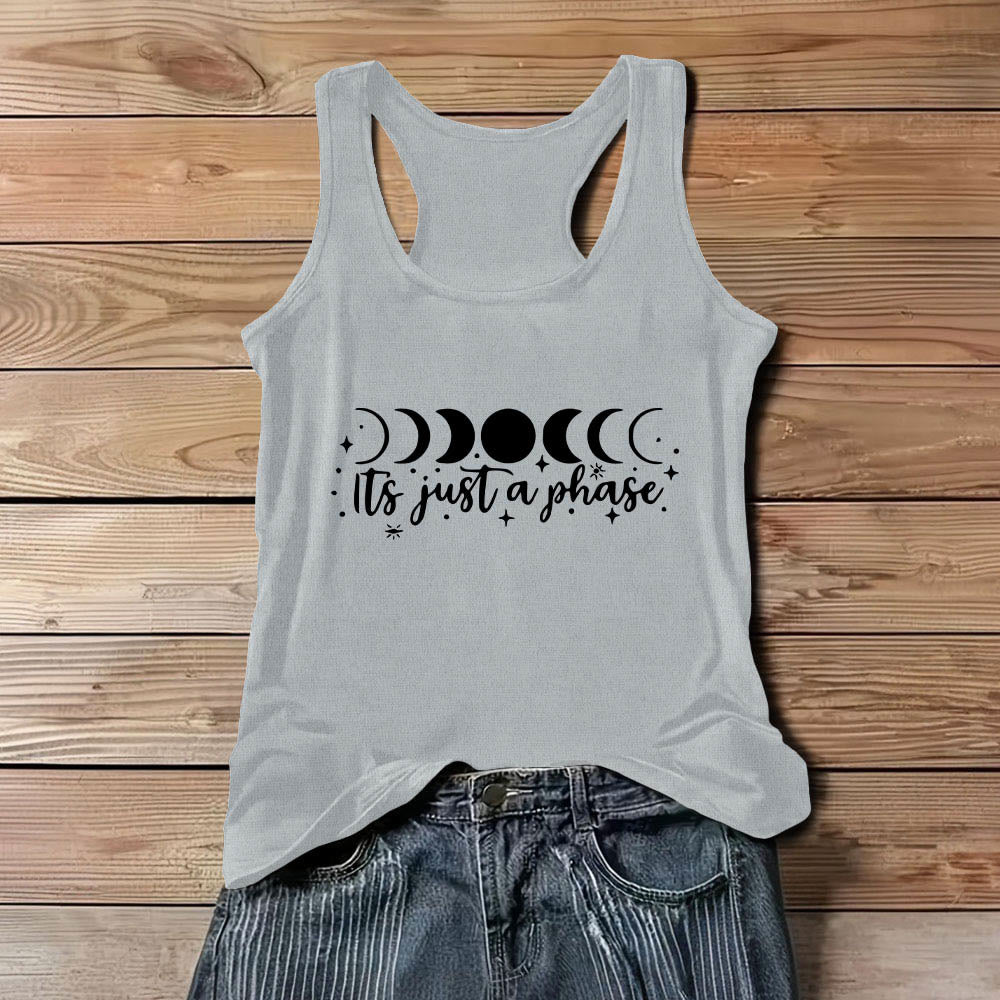 Olivenorma « Ce n'est qu'une phase » T-shirt doux et confortable avec pensées positives - Gris - 3XL - image 7
