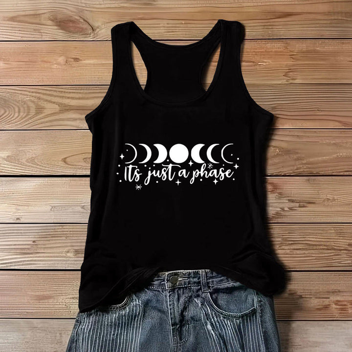 Olivenorma « Ce n'est qu'une phase » T-shirt doux et confortable avec pensées positives - Noir - 3XL - image 0