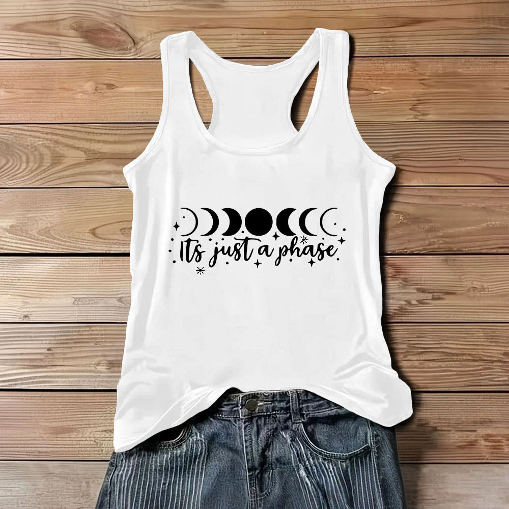 Olivenorma « Ce n'est qu'une phase » T-shirt doux et confortable avec pensées positives - Blanc - 3XL - image 5
