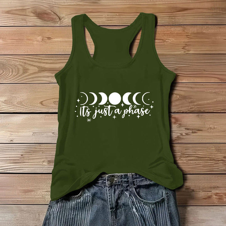 Olivenorma « Ce n'est qu'une phase » T-shirt doux et confortable avec pensées positives - Vert - 3XL - image 11