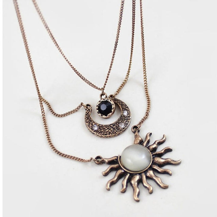 Collier Couronne Céleste d' Olivenorma Luna - Bronze - image 6