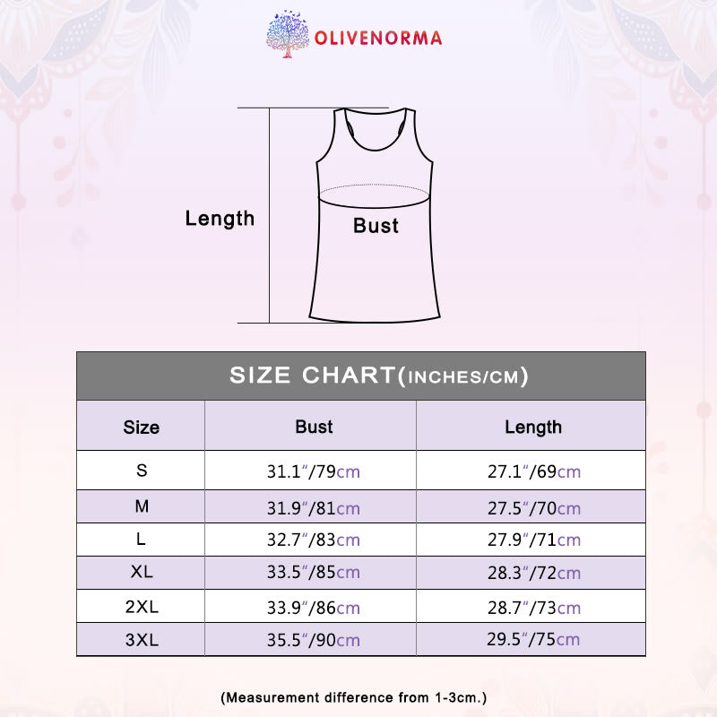 T-shirts d'été à fleurs mandalas colorées Olivenorma pour femmes, débardeur spirituel - image 4