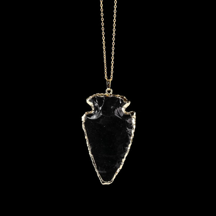 Collier Flèche de Nyx Olivenorma - chaîne en or - image 1