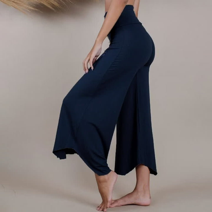 Pantalon de yoga court évasé taille haute Olivenorma - image 21