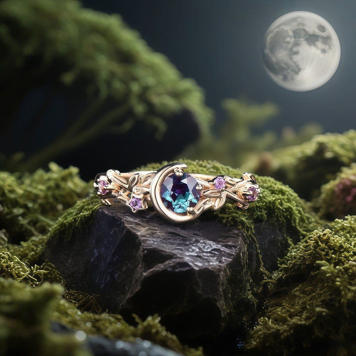 Bague Rhapsodie d'Olivenorma Luna - Or rose - États-Unis 10 - image 1