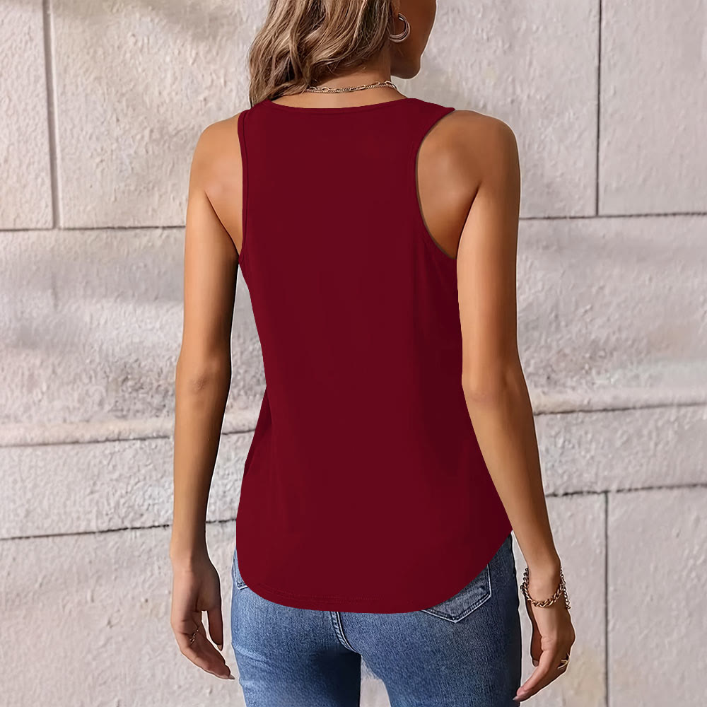 T-shirt sans manches Olivenorma « MANGEZ PLUS DE PLANTES, FAITES PLUS DE YOGA » - image 3