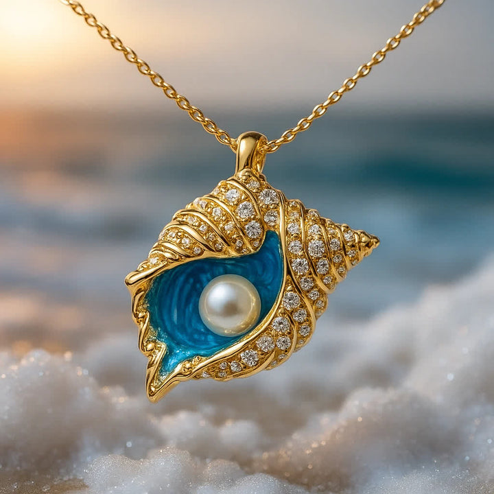 Olivenorma Elysian Tides – Boucles d'oreilles, collier et bague The Ocean Secret Wave - Collier - 40+5cm - image 8
