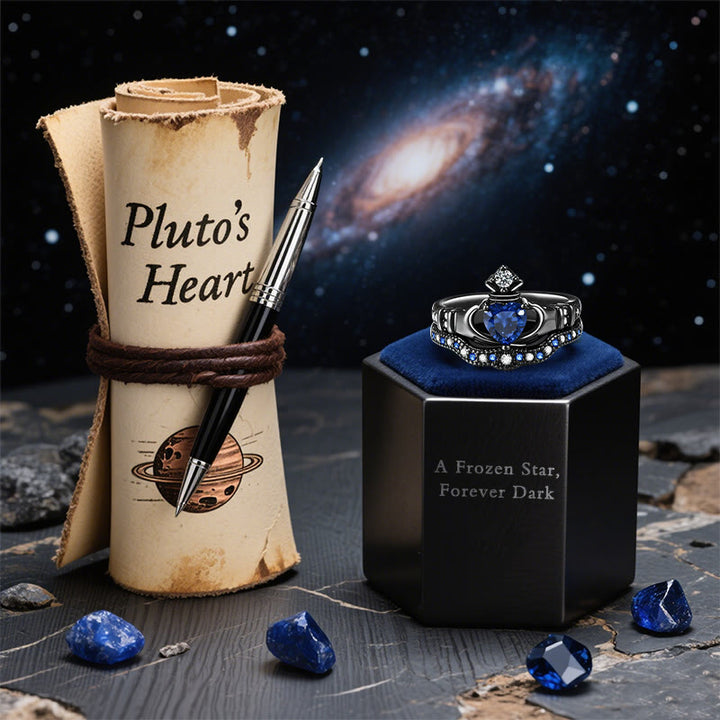 Bague d'amour en saphir cœur de Pluton Olivenorma - image 3