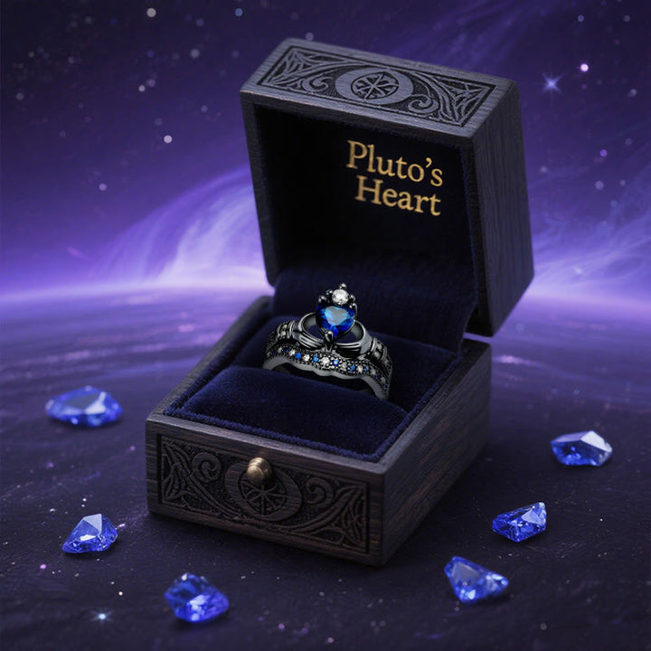 Bague d'amour en saphir cœur de Pluton Olivenorma - image 4