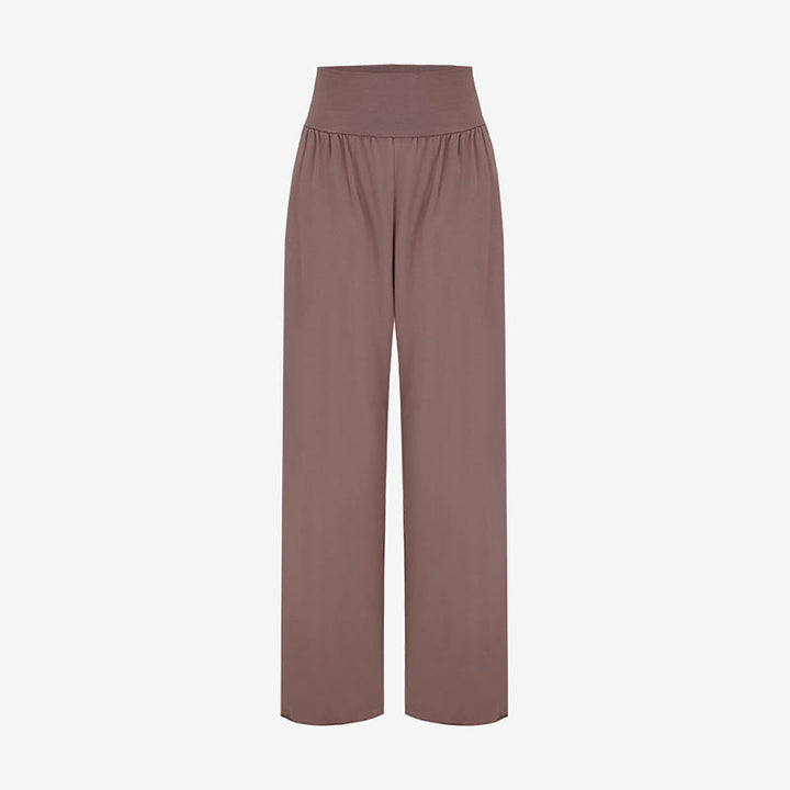 Pantalon de survêtement ample taille haute Olivenormafor, pantalon de yoga à jambes larges - image 1