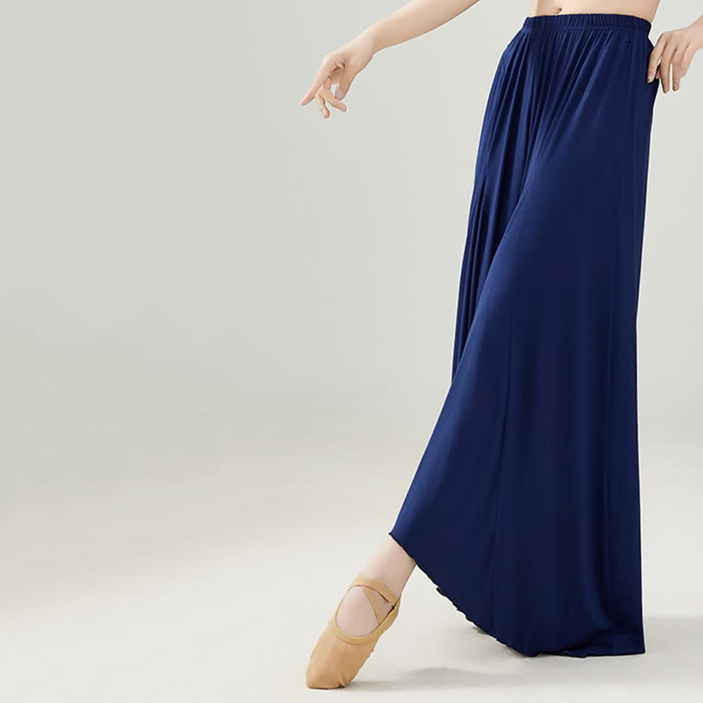 Pantalon de yoga ample et fluide à volants en modal Olivenorma - image 11