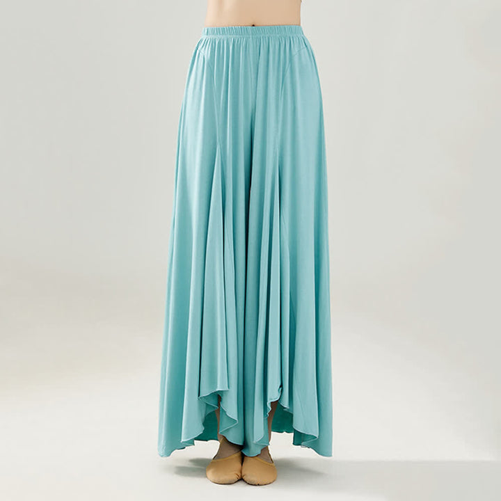 Pantalon de yoga ample et fluide à volants en modal Olivenorma - image 6
