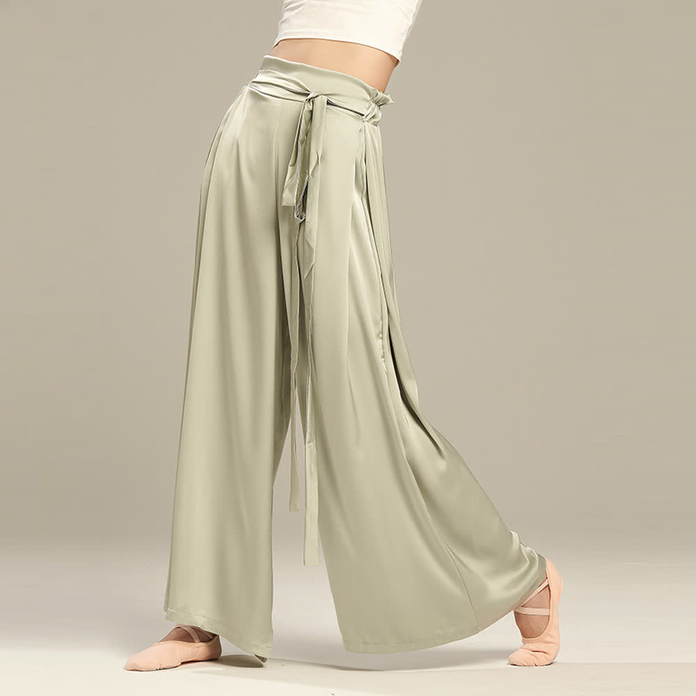 Olivenorma de yoga ample et fluide en polyester Olivenorma à jambes larges - image 6