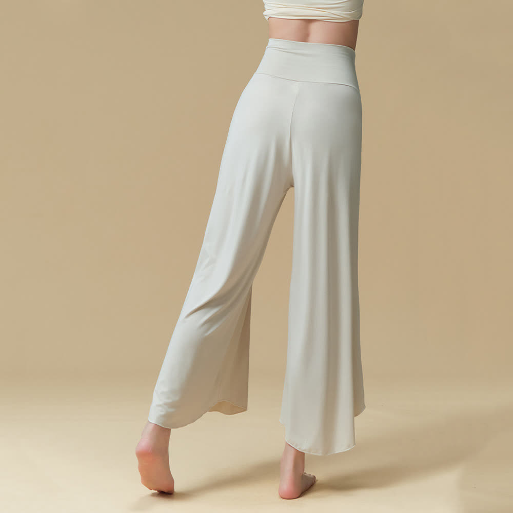 Pantalon de yoga et pilates respirant taille haute en nylon Olivenorma - image 4