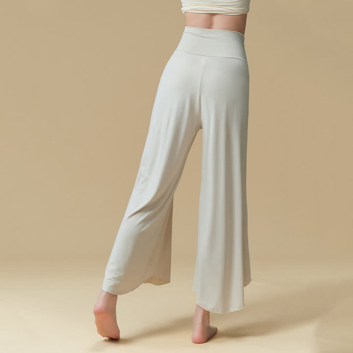 Pantalon de yoga et pilates respirant taille haute en nylon Olivenorma - image 4