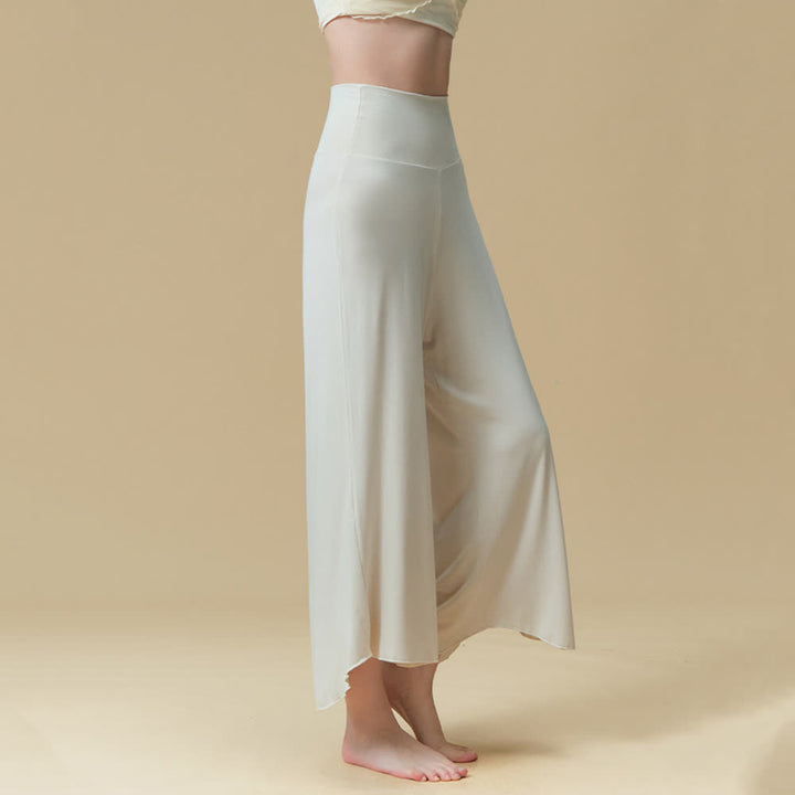 Pantalon de yoga et pilates respirant taille haute en nylon Olivenorma - image 5