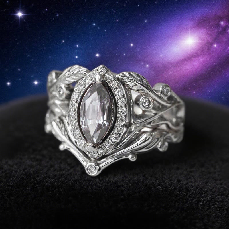 Bague en moissanite taille marquise Star d' Olivenorma Nyx - États-Unis 11 - Moissanite - image 0