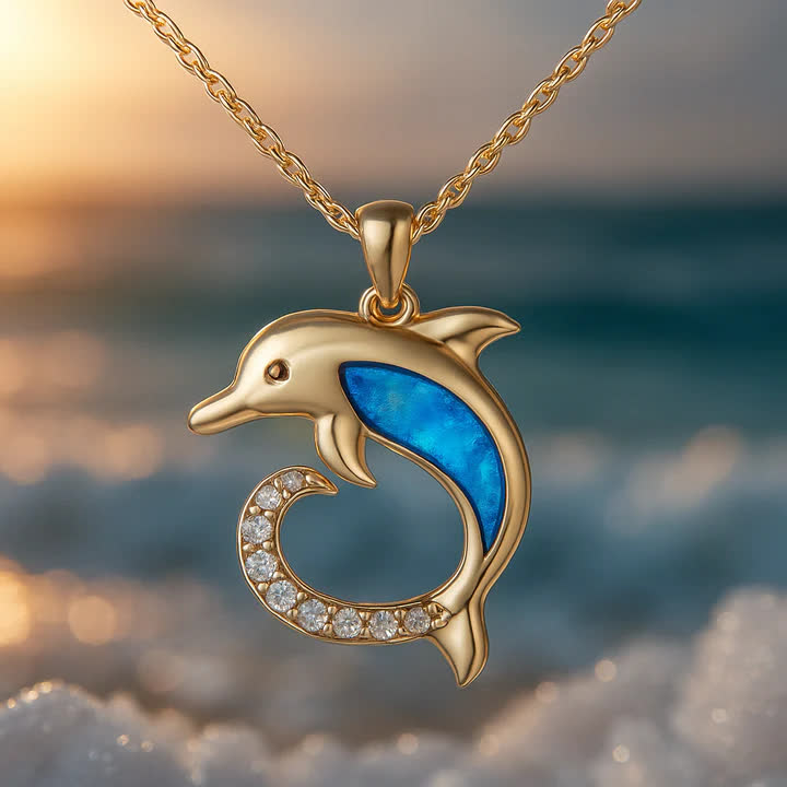 Olivenorma Gardiens du Cœur de l'Océan - Collier Dauphin et Sirène - image 15