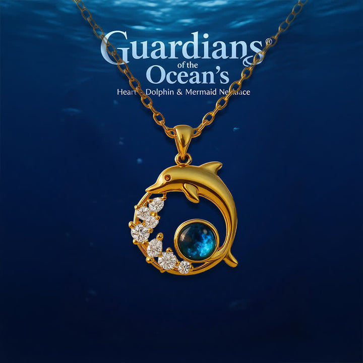 Olivenorma Gardiens du Cœur de l'Océan - Collier Dauphin et Sirène - image 5