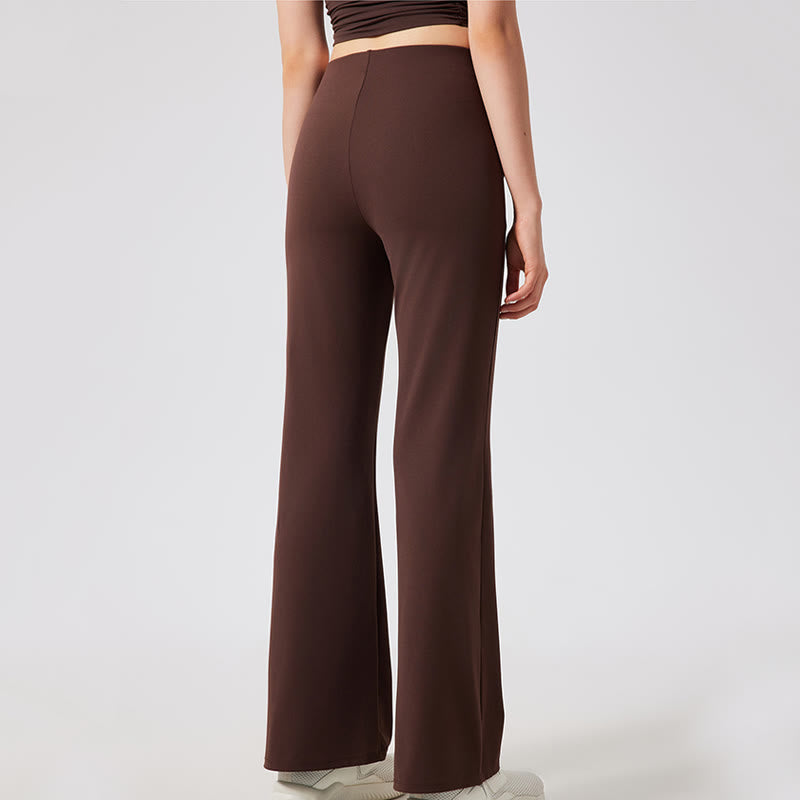 Pantalon de yoga à jambes larges Olivenorma , pantalon de travail décontracté à nœuds - image 2