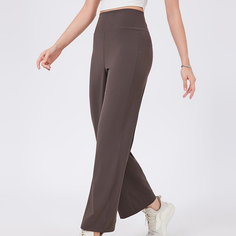 Pantalon de yoga extensible polyvalent Olivenorma coupe droite taille moyenne - image 21