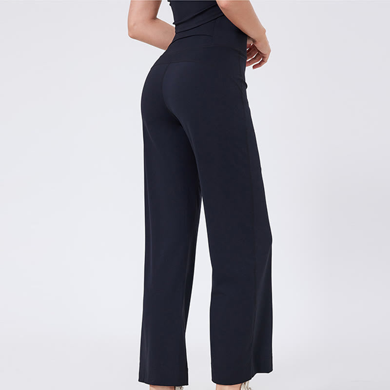 Pantalon de yoga extensible polyvalent Olivenorma coupe droite taille moyenne - image 24