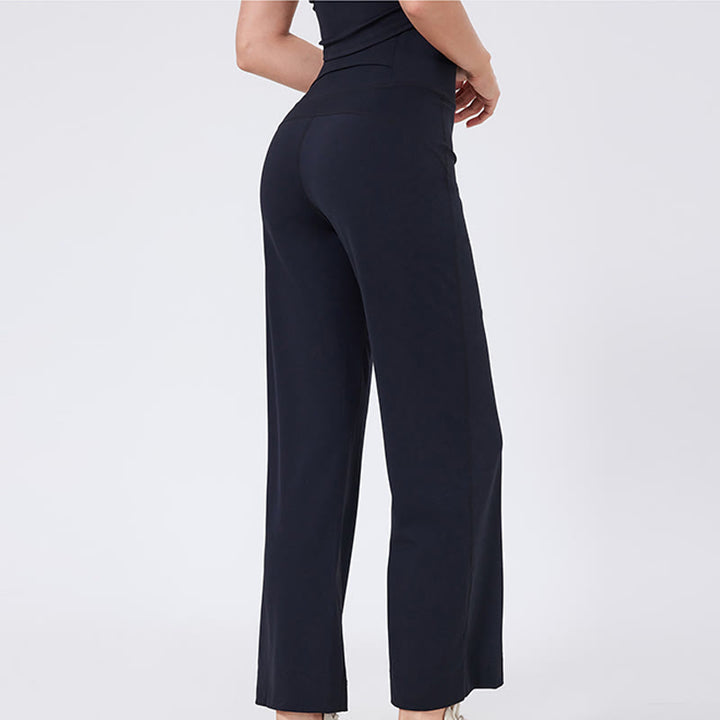 Pantalon de yoga extensible polyvalent Olivenorma coupe droite taille moyenne - image 24