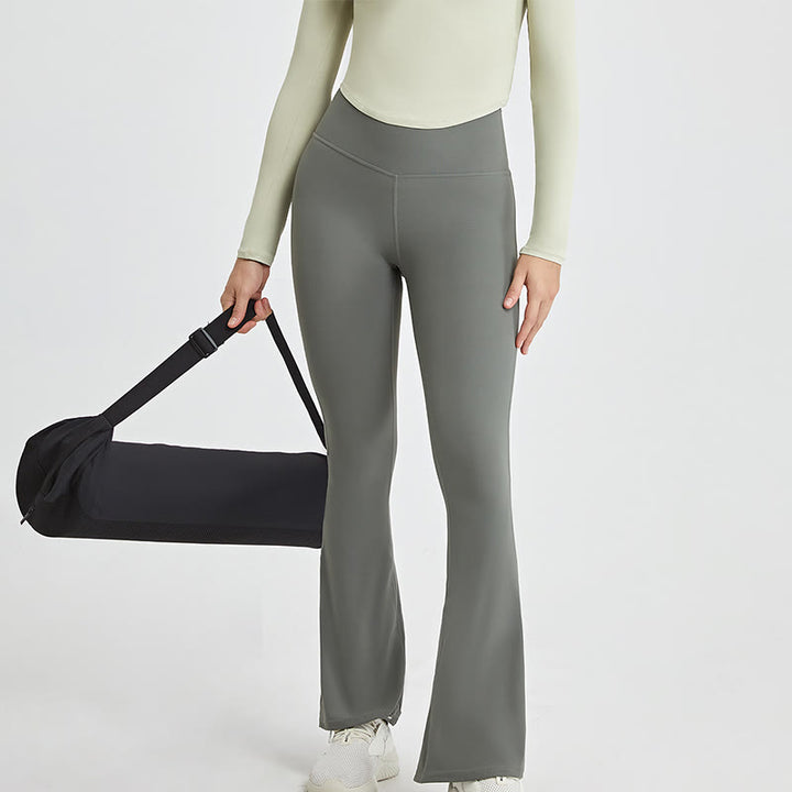 Olivenorma Leggings évasés d'entraînement pour femmes Pantalon de yoga taille haute - image 9