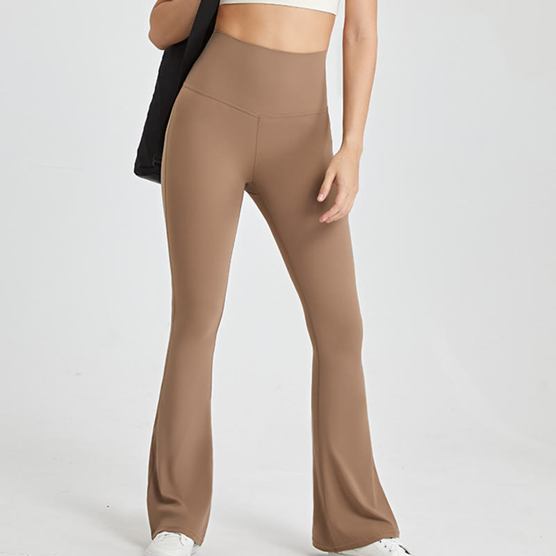 Olivenorma Leggings évasés d'entraînement pour femmes Pantalon de yoga taille haute - image 2