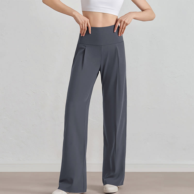 Pantalon large Olivenorma Pantalon de détente extensible et décontracté Pantalon de yoga - image 4