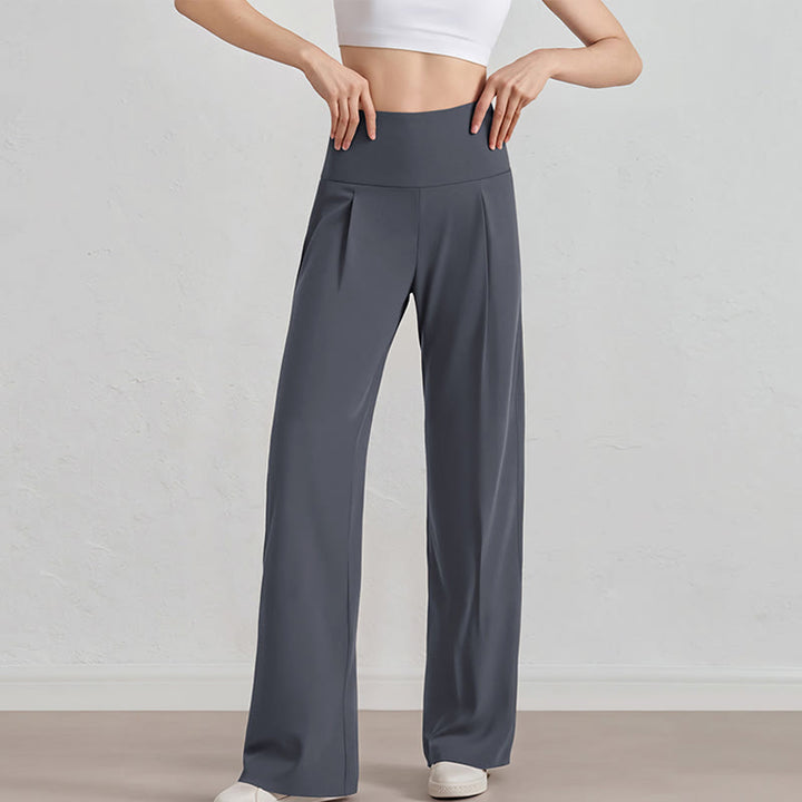 Pantalon large Olivenorma Pantalon de détente extensible et décontracté Pantalon de yoga - image 4