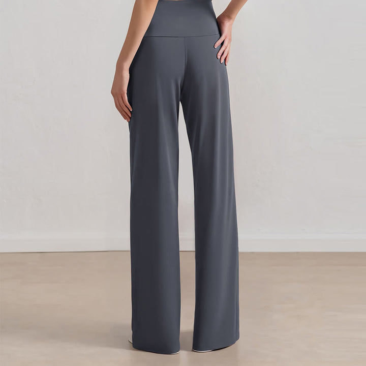 Pantalon large Olivenorma Pantalon de détente extensible et décontracté Pantalon de yoga - image 4