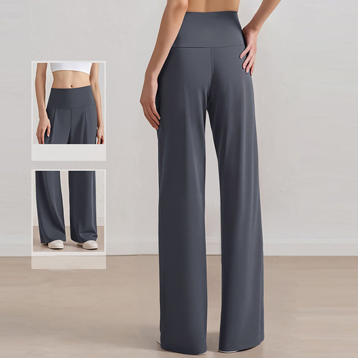 Pantalon large Olivenorma Pantalon de détente extensible et décontracté Pantalon de yoga - image 1